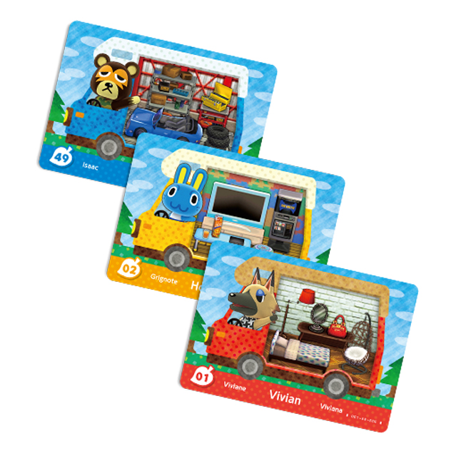 Cartes Animal Crossing - New Leaf Welcome visible sur amiibo-collection.com