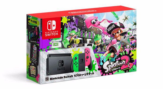 Pack Nintendo Switch + Splatoon 2 version Japonaise