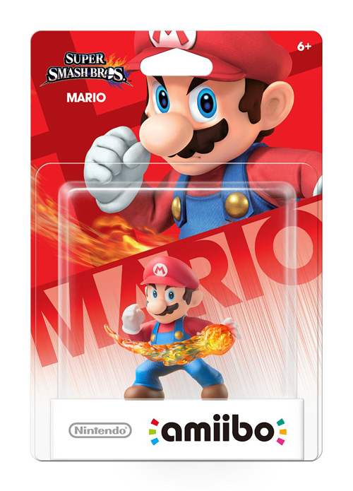 Boite amiibo Mario collection SSB