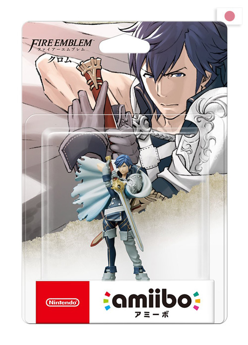 boite japonaise de l'amiibo Chrom collection Fire Emblem