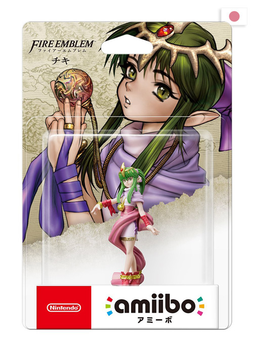 boite japonaise de l'amiibo Tiki collection Fire Emblem