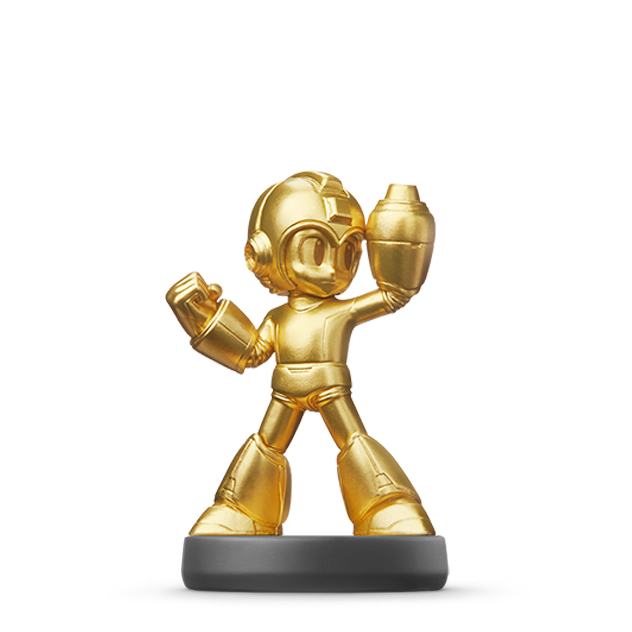 Mega Man™ - Edition dorée visible sur amiibo-collection.com