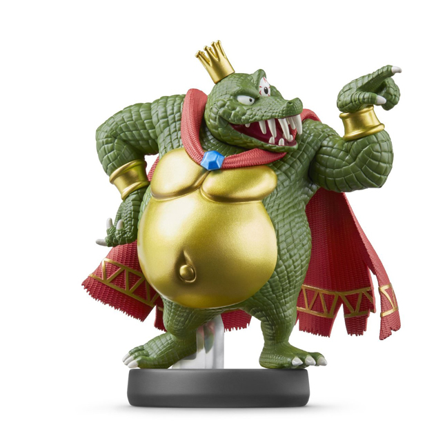 Roi K. Rool visible sur amiibo-collection.com