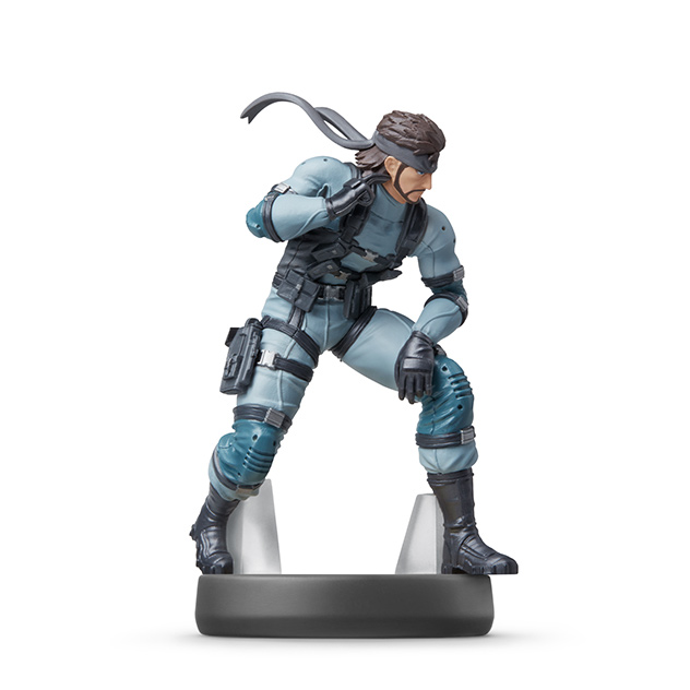 Solid Snake visible sur amiibo-collection.com