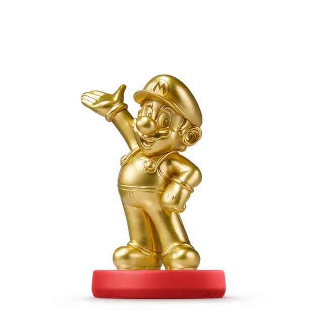 Voir l amiibo Mario édition Or