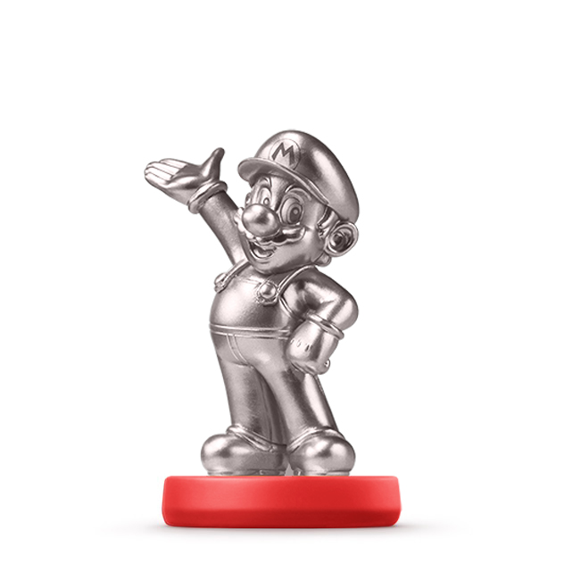 Mario™ édition Argent visible sur amiibo-collection.com