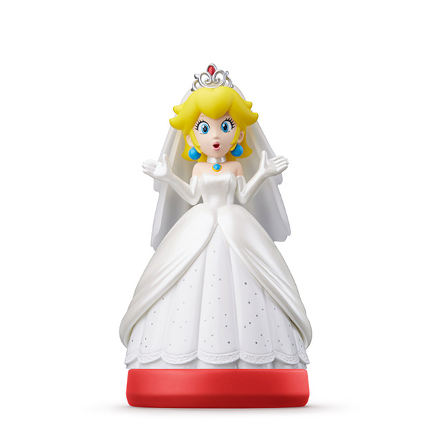 Peach™ (en tenue de mariage) visible sur amiibo-collection.com