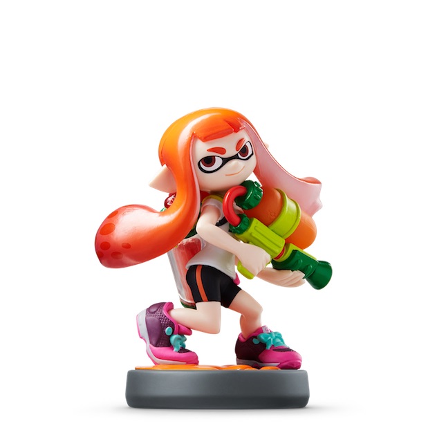 Voir l amiibo Fille Inkling Orange