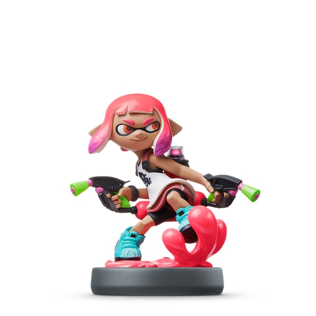 Voir l amiibo Fille Inkling Rose