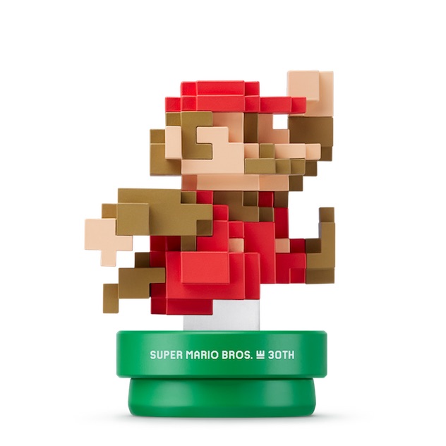 amiibo mario 8 bits classique color