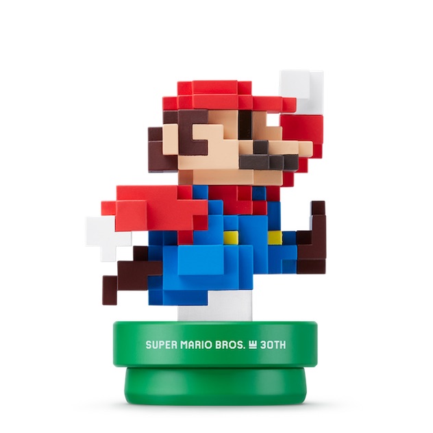 amiibo mario 8 bits modern colors