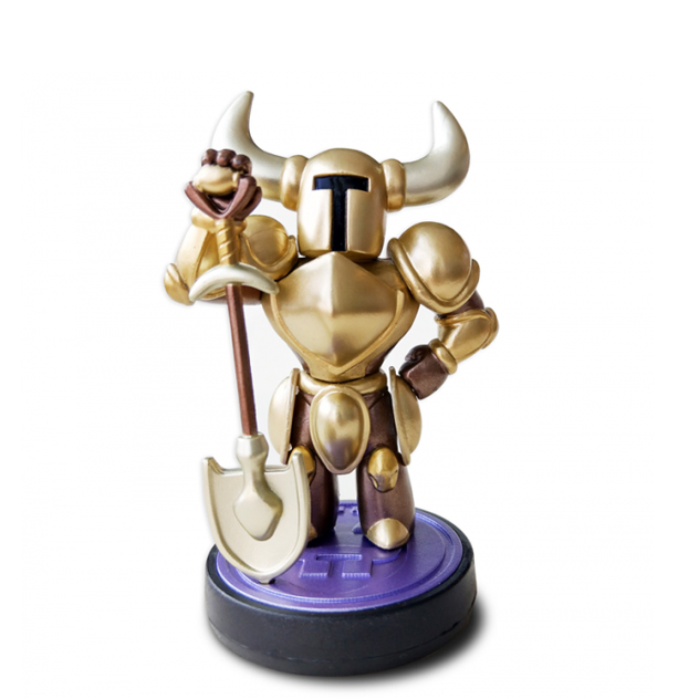 Shovel Knight édition Or visible sur amiibo-collection.com