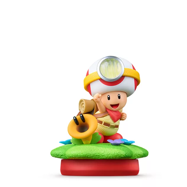 Capitaine Toad et fleur Cancan