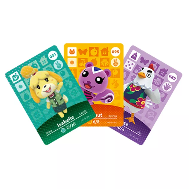 Cartes Animal Crossing - Série 1