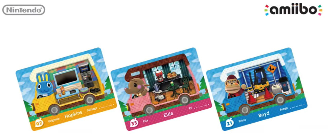 Cartes amiibo animal Crossing New Leaf