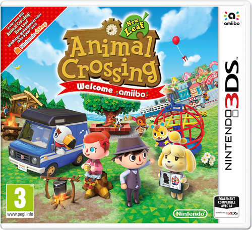 Jaquette Animal Crossing New Leaf Welcome amiibo