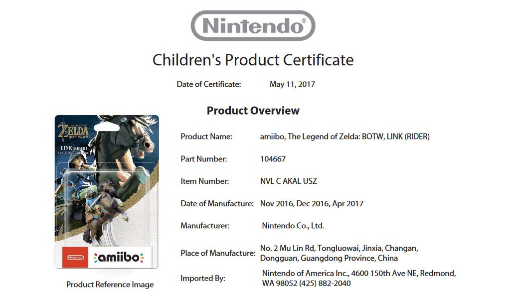 Fiche de production US de Link Rider