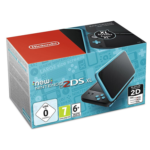 New 2 ds XL noire et turquoise