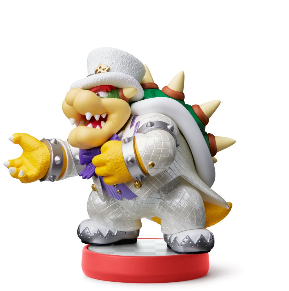 Bowser en tenue de marié