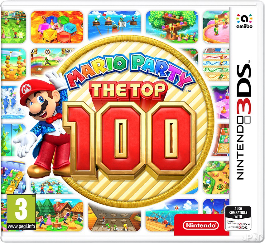 Jaquette 3DS Mario Party Top 100