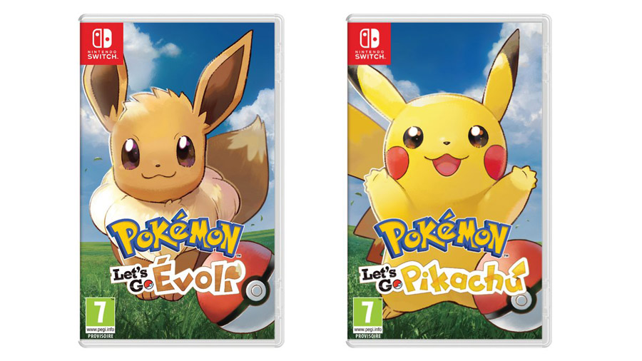 Jeux Nintendo Switch Pokémon Let's Go Pikachu et Evoli