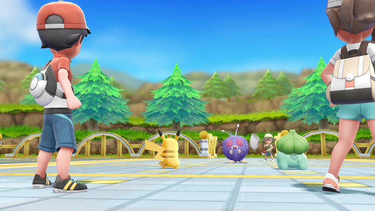 Pokémon Let's Go Pikachu et Evoli