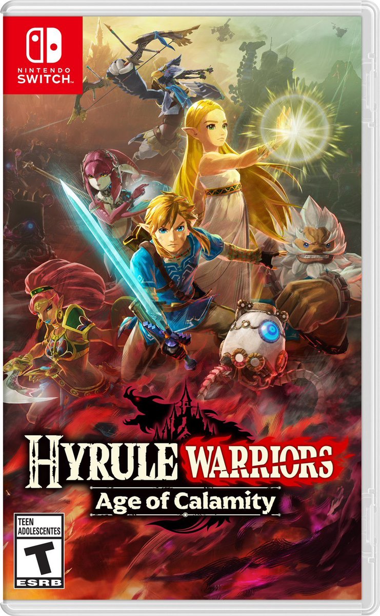 Jaquette du jeu Hyrule Warriors l'Ere du Fléau