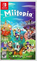 Jaquette du jeu Miitopia 
