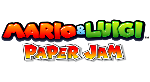  Logo du jeu Mario & Luigi : Paper Jam Bros.