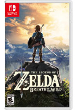 Jaquette du jeu The Legend of Zelda, Breath of the Wild