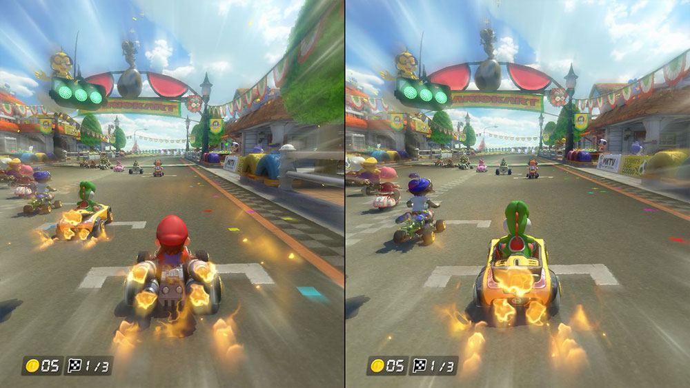 Mario Kart 8 deluxe version Nintendo Switch
