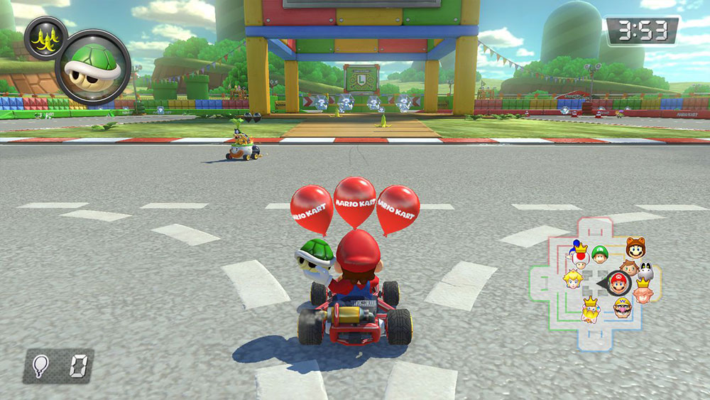 Mario Kart 8 deluxe version Nintendo Switch