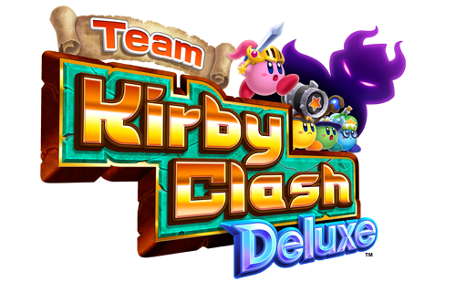  Logo du jeu Team Kirby Clash Deluxe