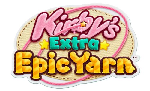  Logo du jeu Kirby au fil de la grande aventure